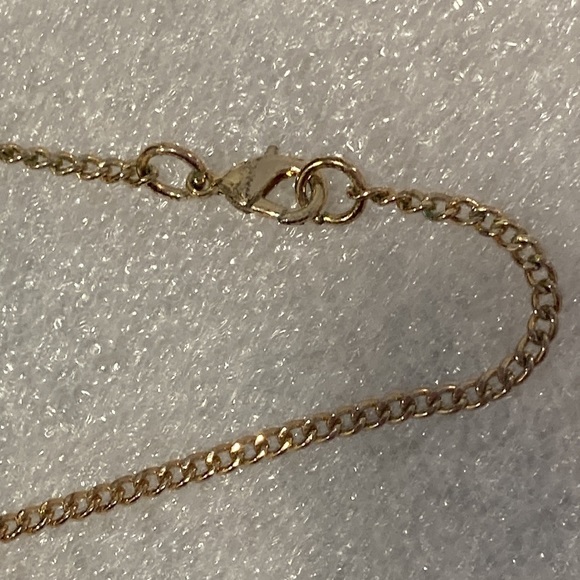 Charming Charlie - Matching Coral Gold Tone Chain Link Necklace & Earring Set - Picture 10 of 10